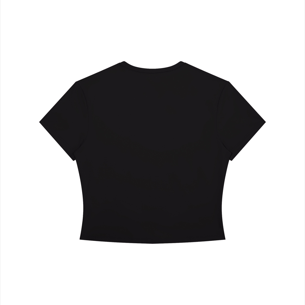 001 WOMEN'S CROP TEE